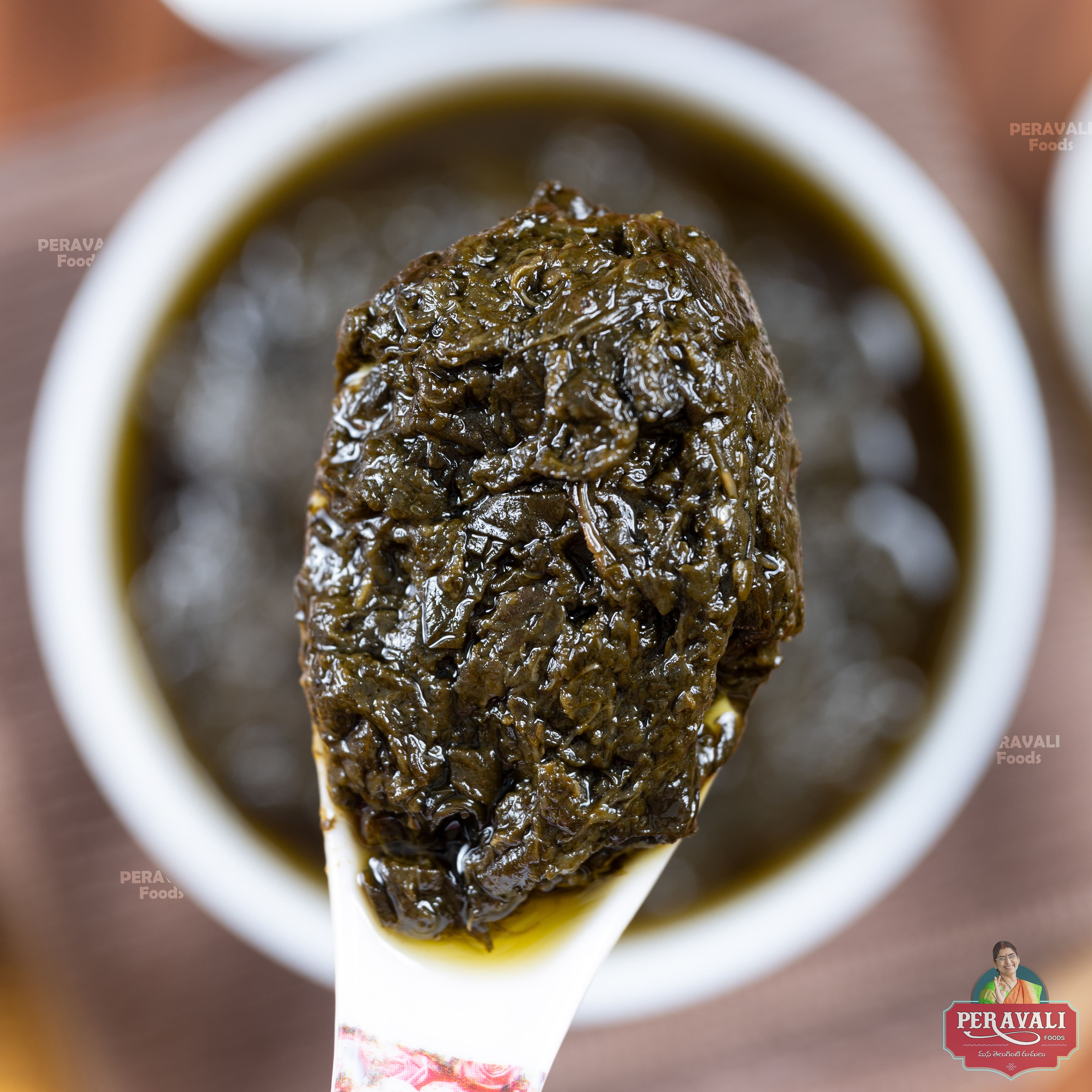 Red Gongura Leaves Paste