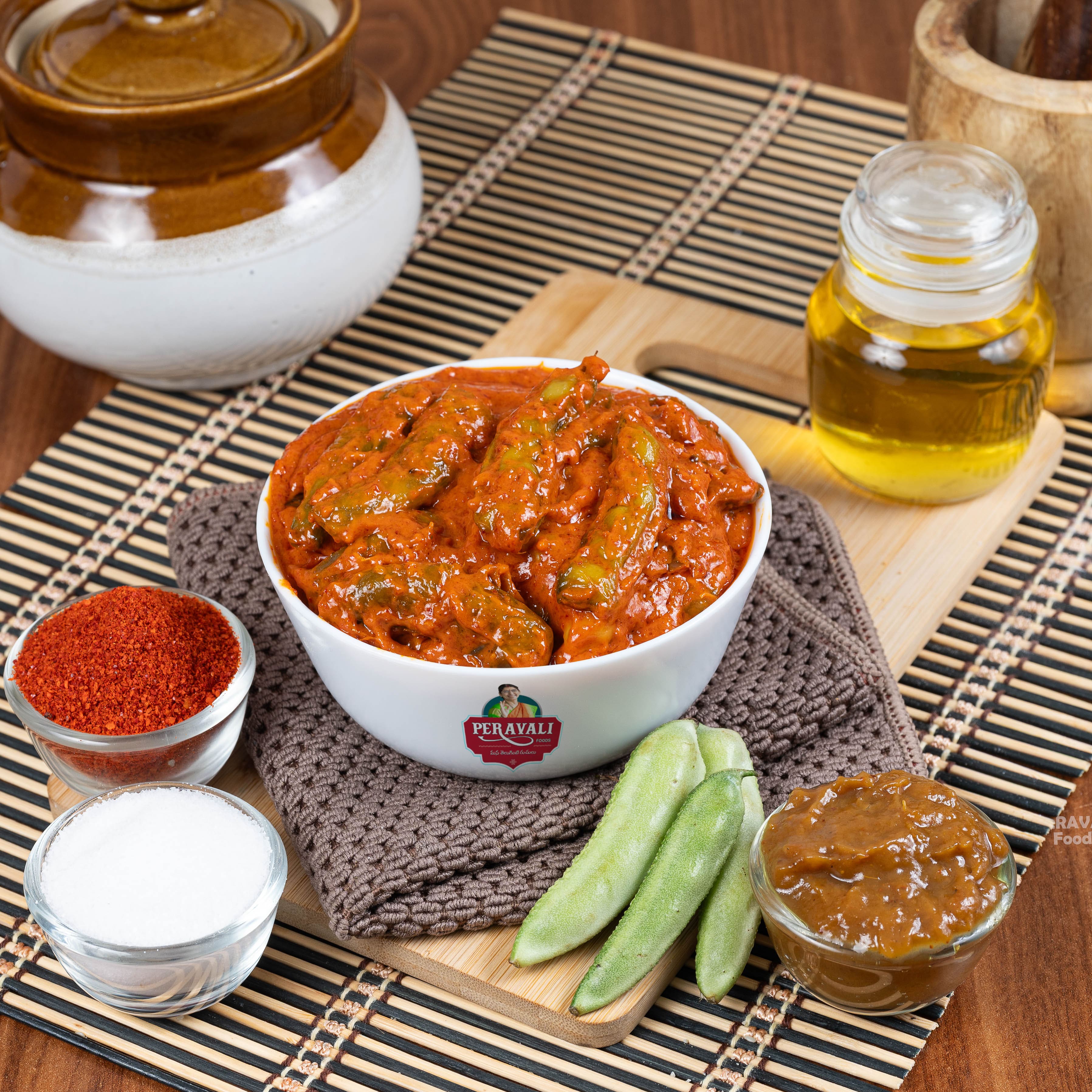 Chikkudukaya pachadi/BroadBeans Pickles (Seasonal)