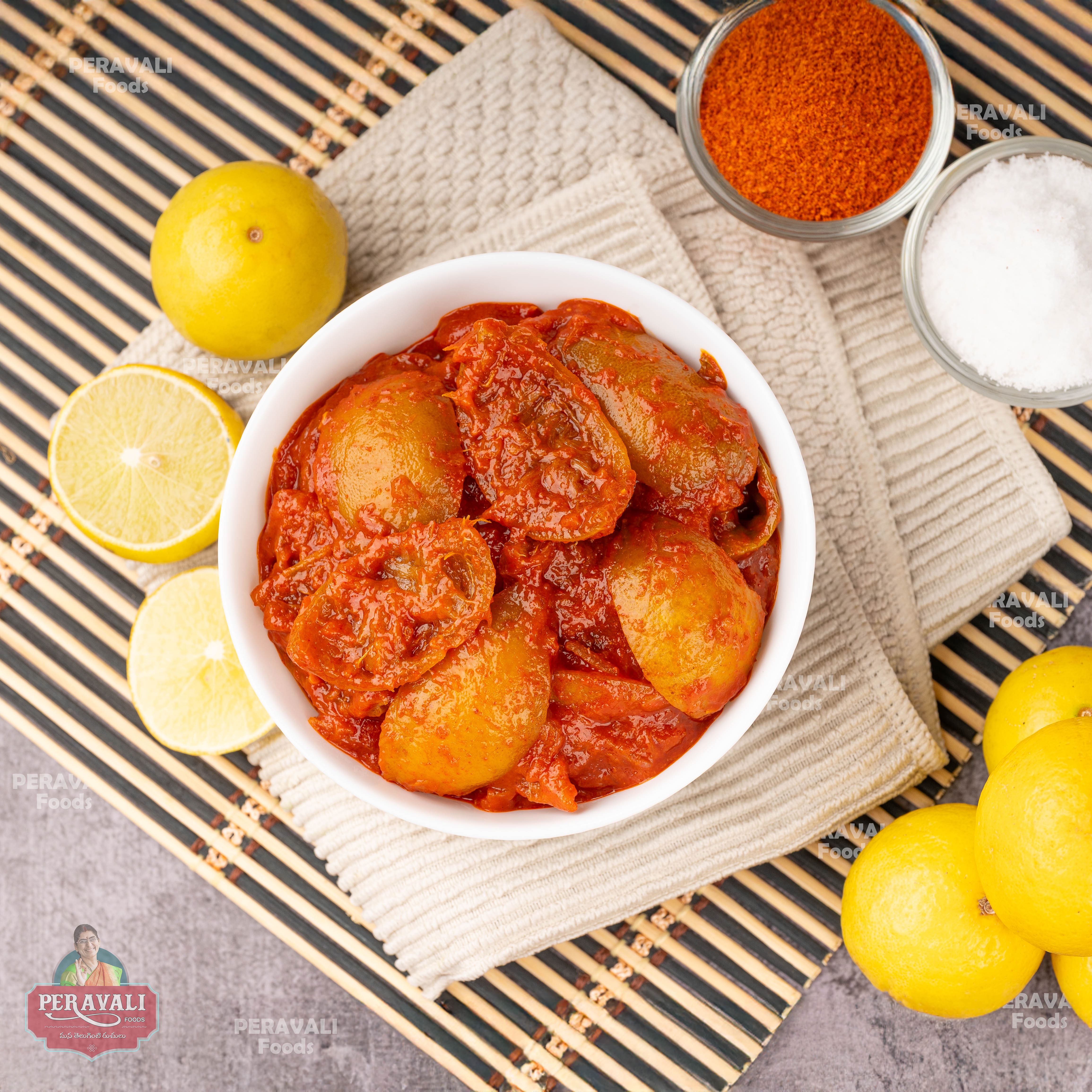 Nimmakaya Pachadi / Lemon Pickle