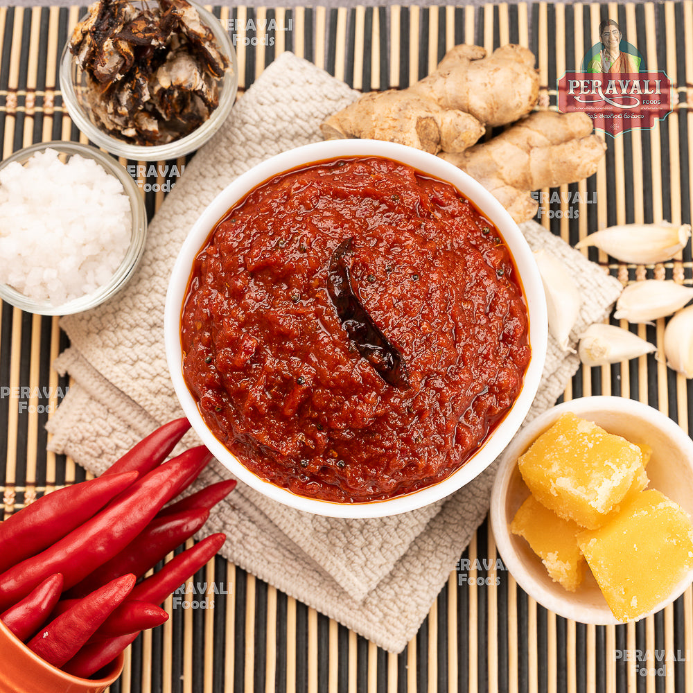 Allam Bellam Pandumirchi Pickle