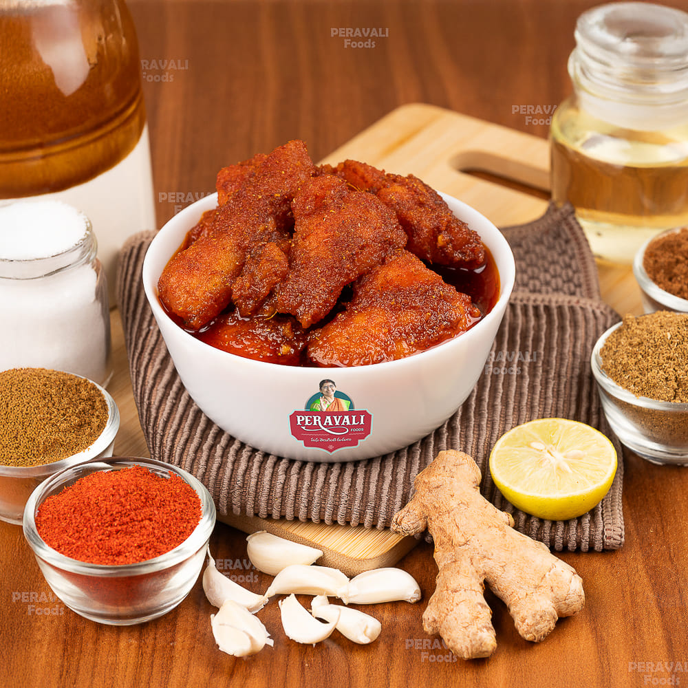 Koramenu Fish Boneless Pickle – Bold Taste from Andhra’s Waterways