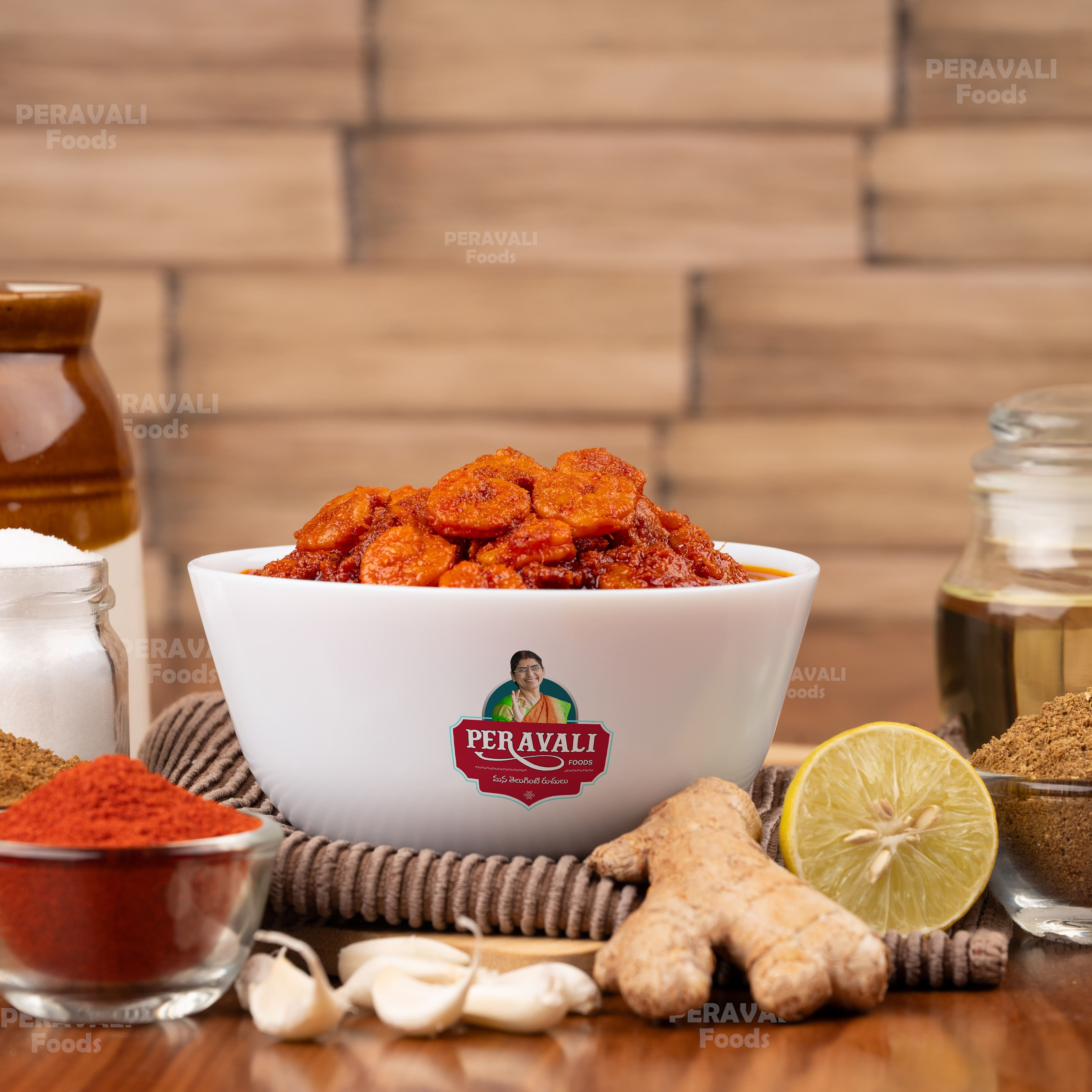 Prawns Pickle / Royyala Pachadi / Andhra Prawns Achar