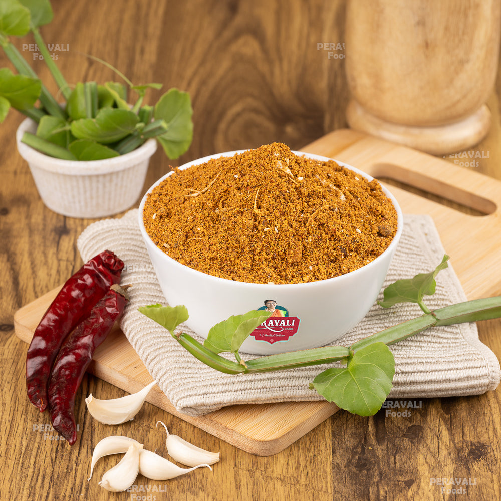 Nalleru Karam Podi – A Wild Andhra Classic, Tamed for Your Table