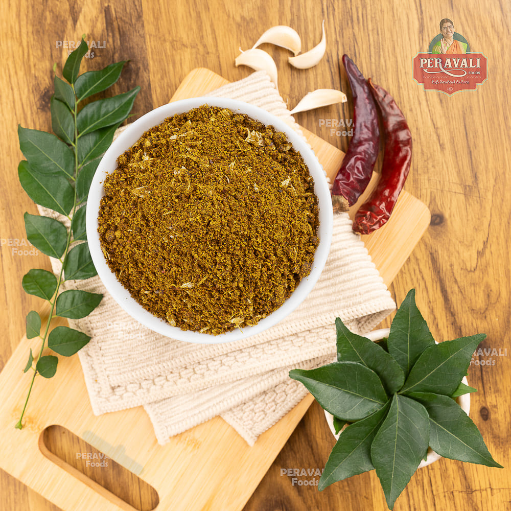 Karivepaku Karam Podi – The Essence of Andhra, Leaf by Leaf