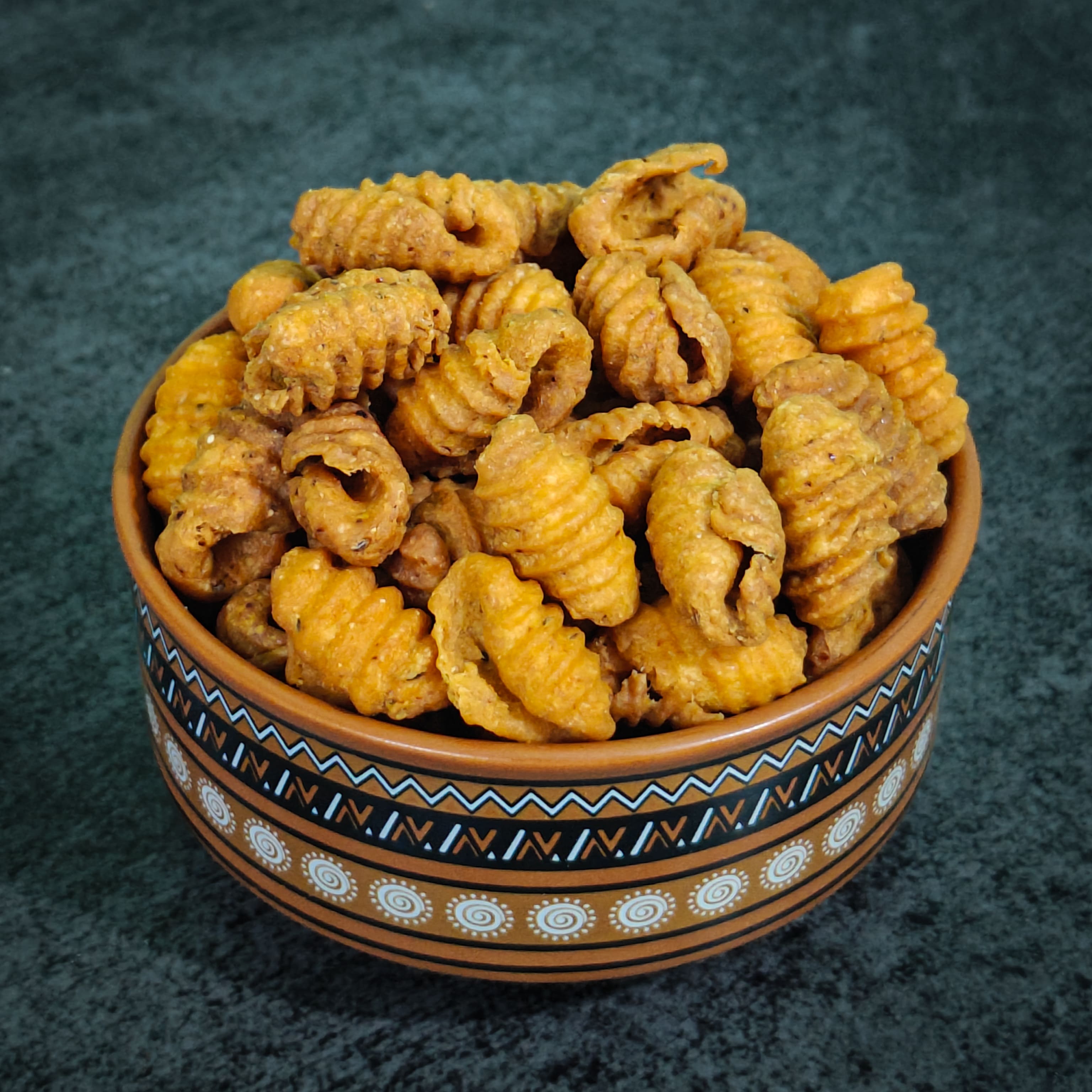 Kaaram gavvalu (wheat flour)