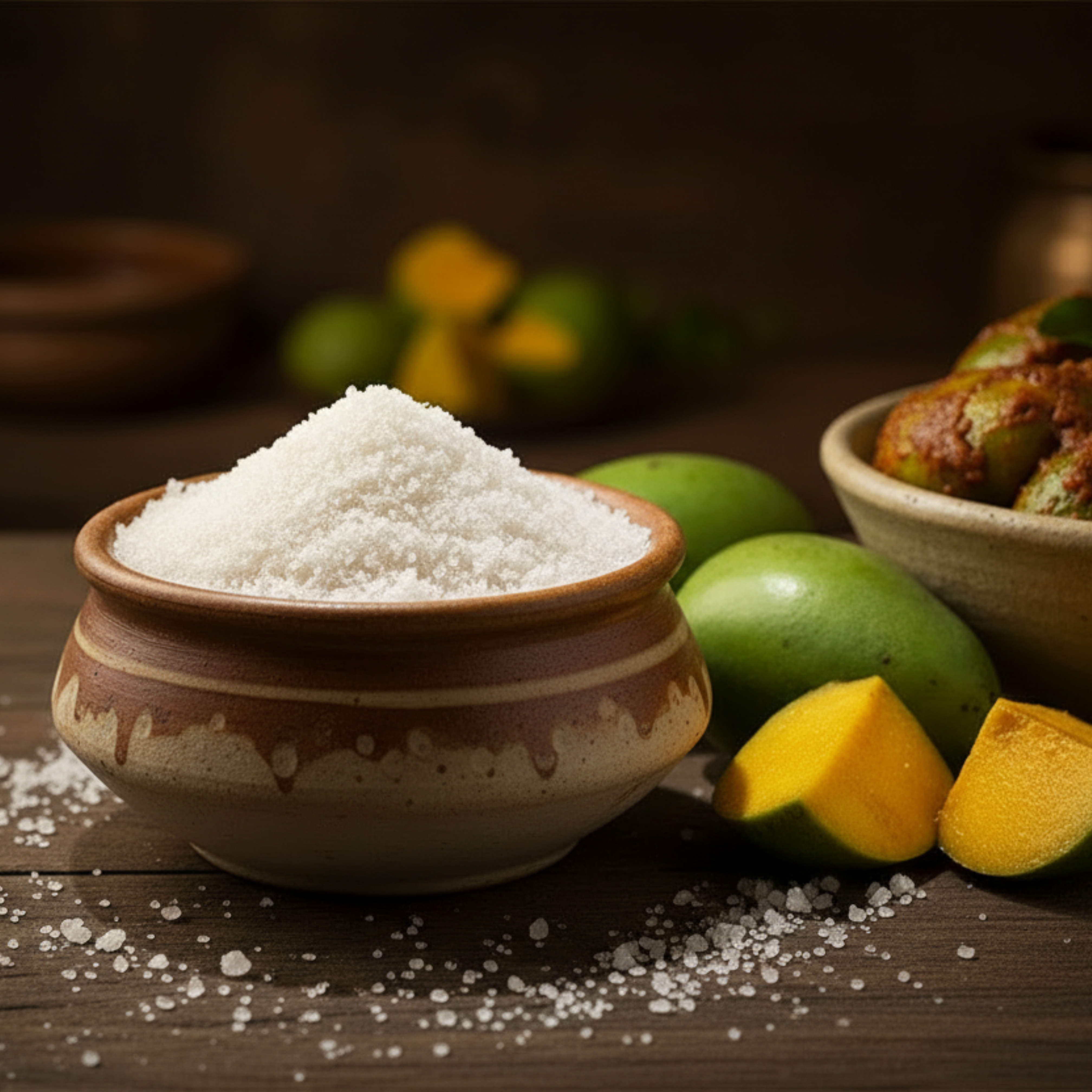 Ground Rock Salt / పచ్చళ్ళ ఉప్పు