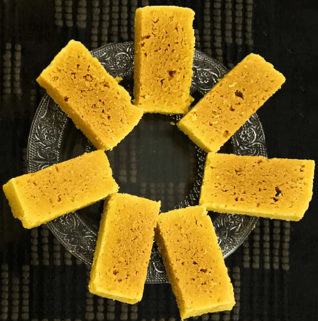 Ghee Mysore Pak (hard)
