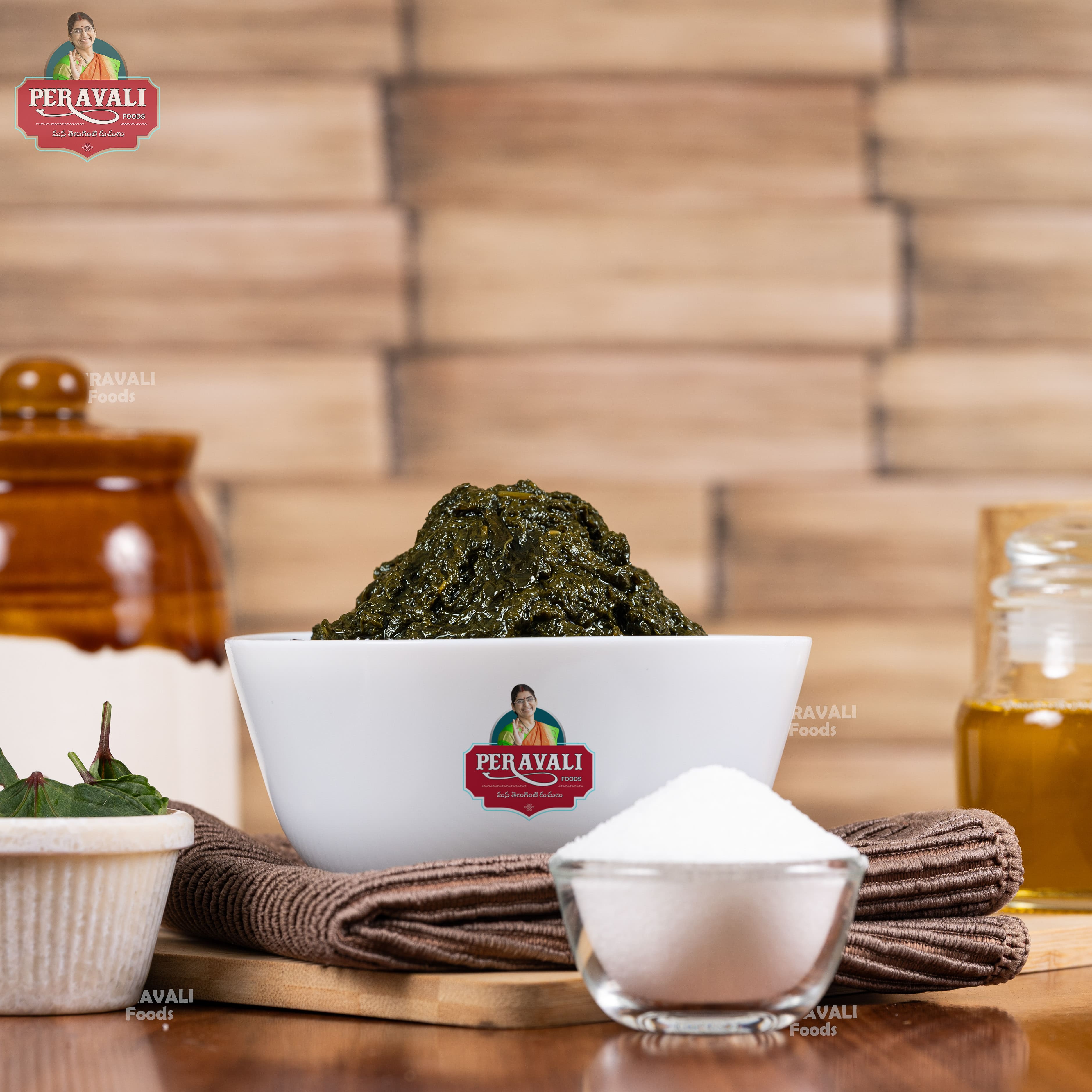 Red Gongura Leaves Paste