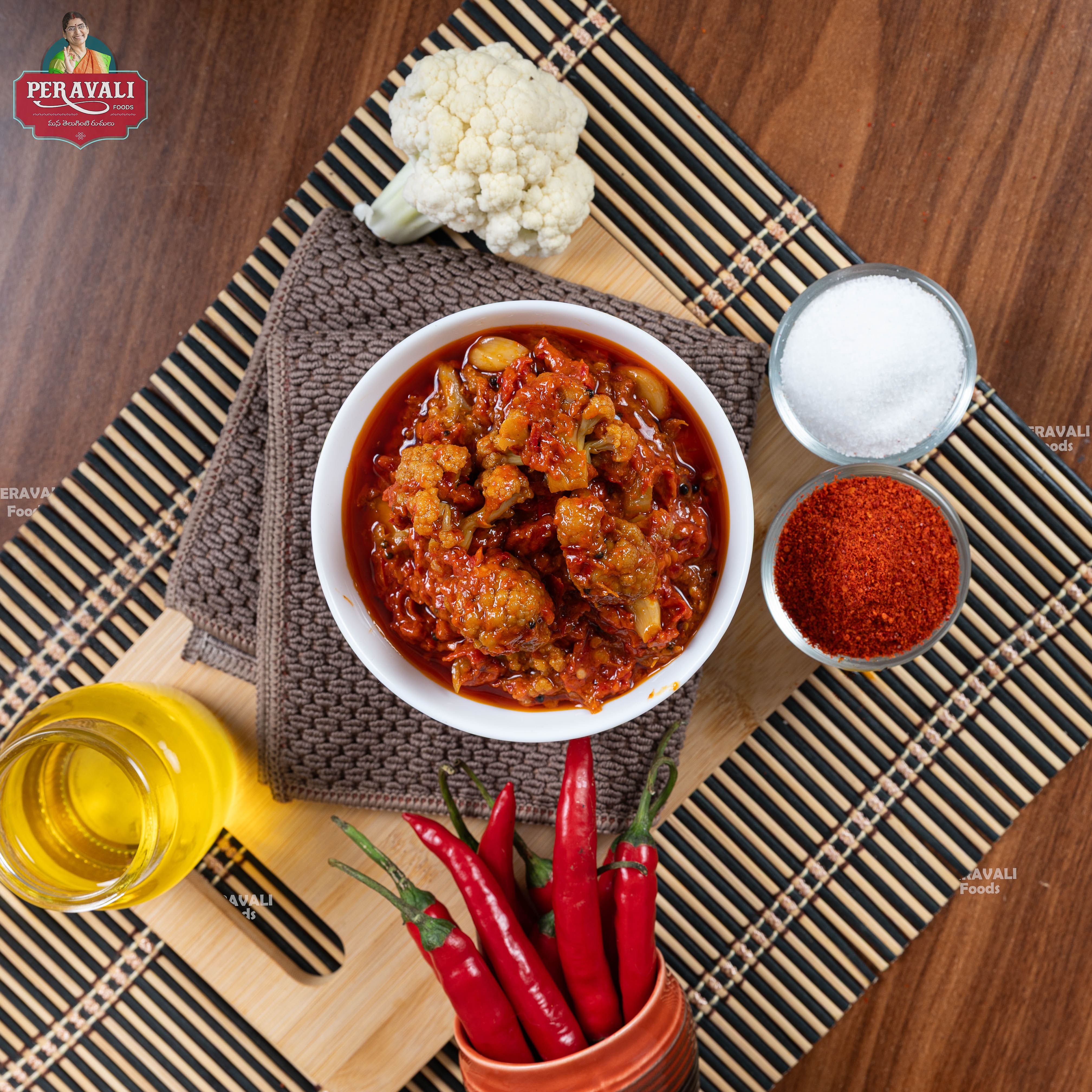 Cauliflower Pickle / Cauliflower Achar