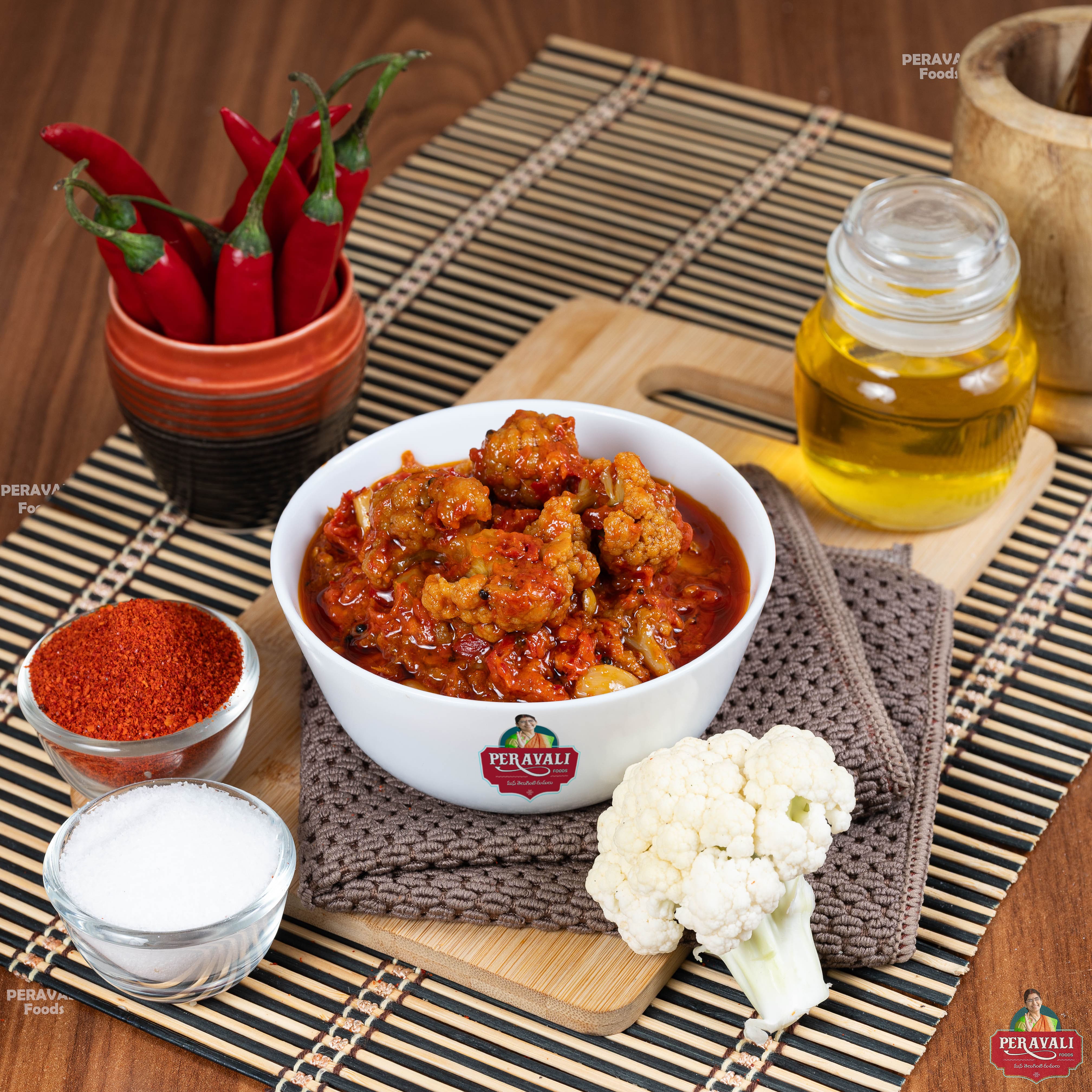 Cauliflower Pickle / Cauliflower Achar