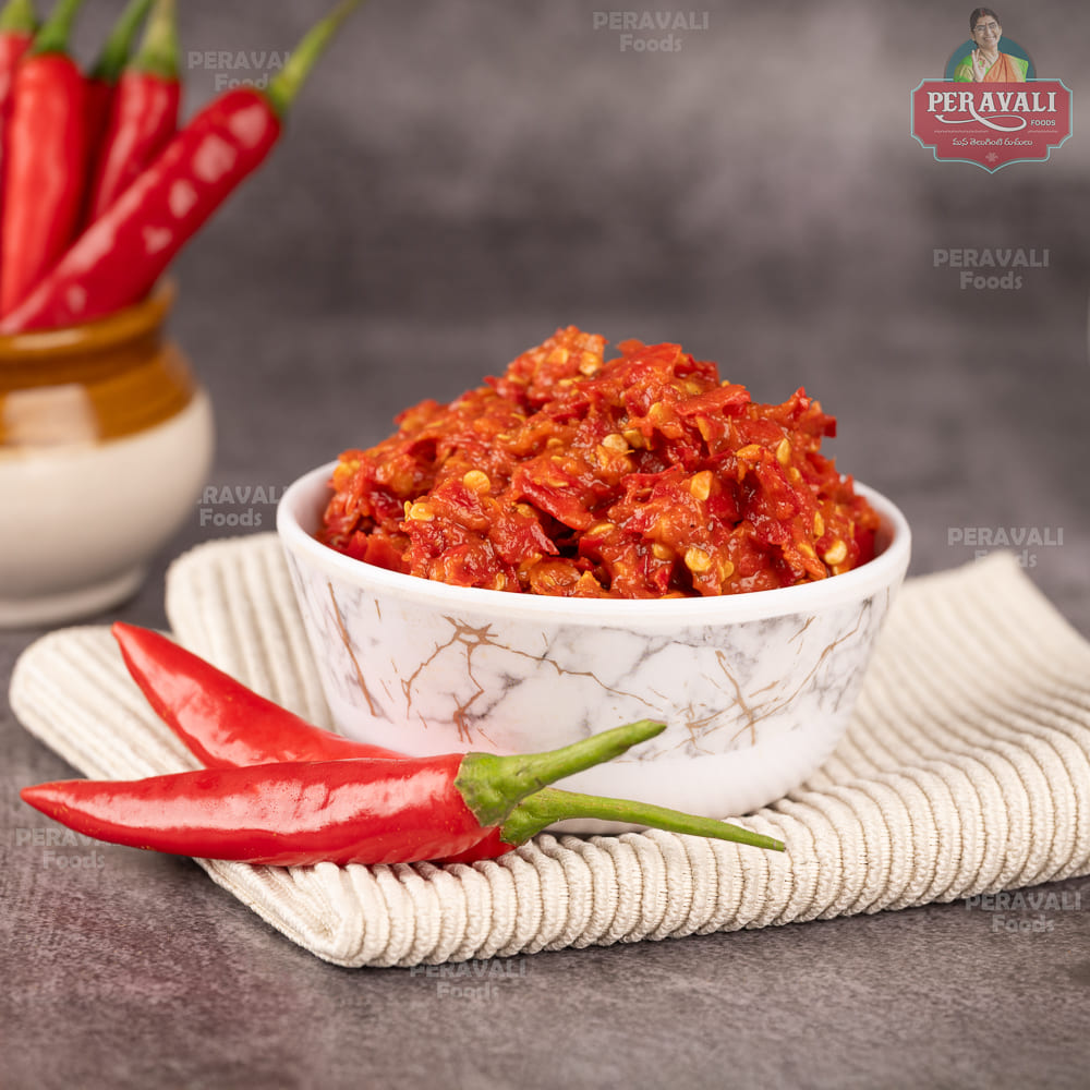 Pandumirchi Pachadi / Red Chilli Pickle