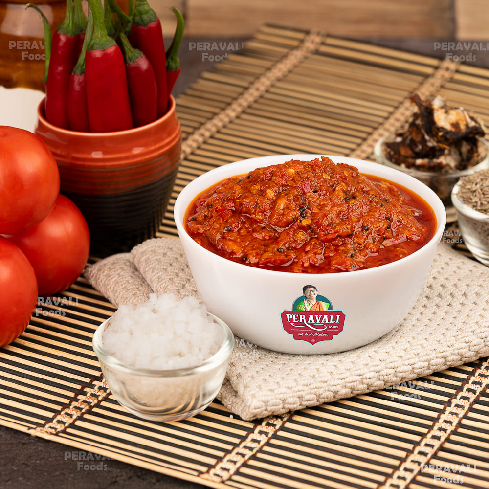 Tomato Pandumirchi Pickle / Tomato Red Chili Pickle