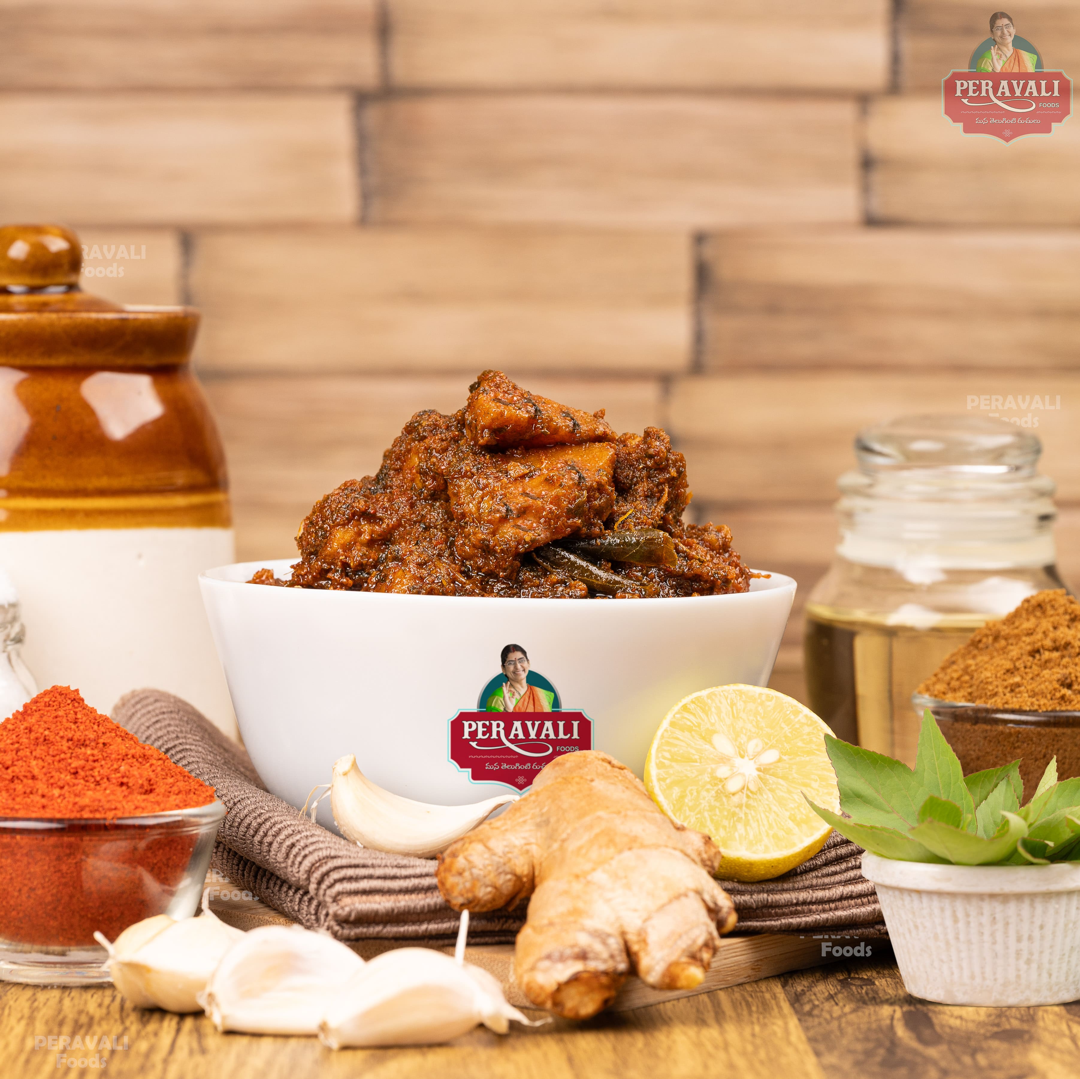 Gongura Chicken Boneless Pickle / Sorrel Leaf Chicken Pickle