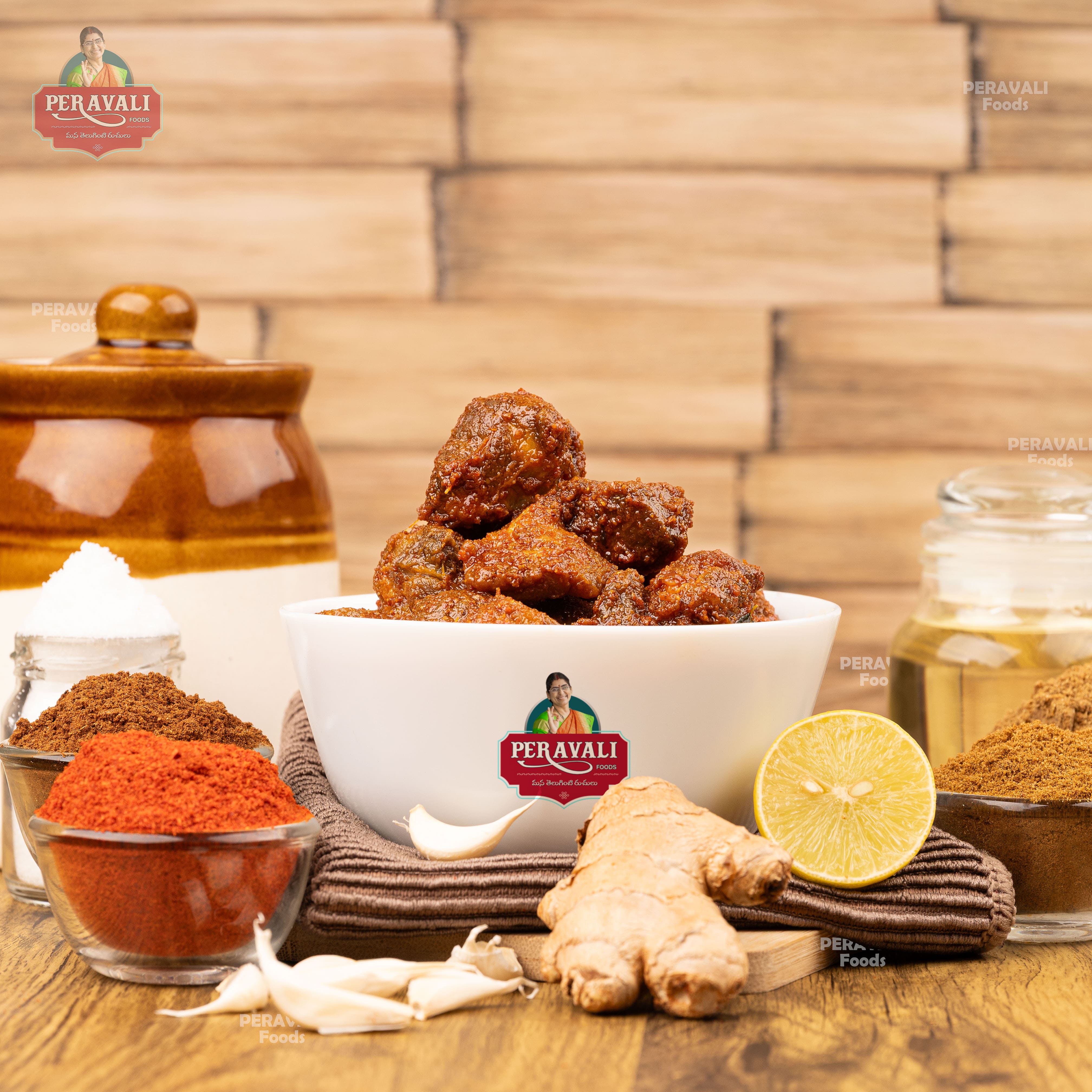 Mutton Boneless Pickle / Boneless Mamsam Achar