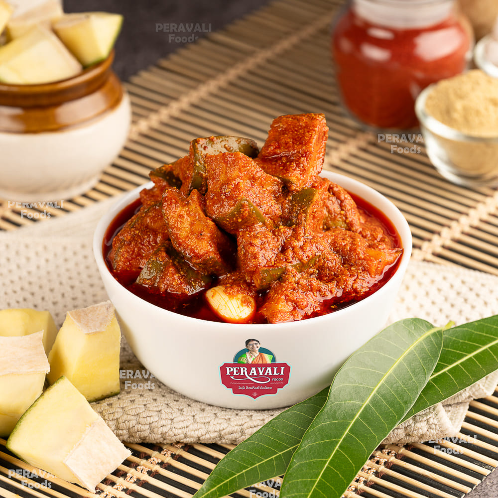 Avakaya with nuvvula nune