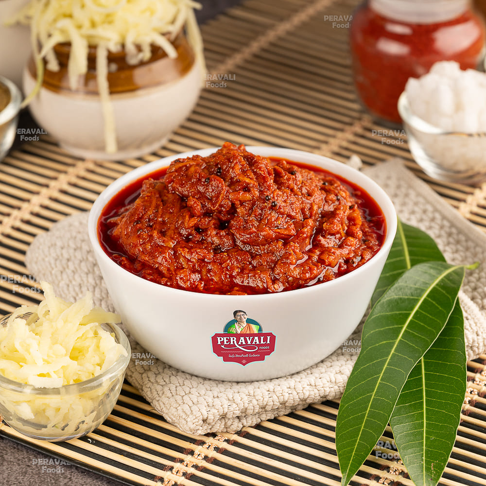 Mamidi Thurumu Pickle