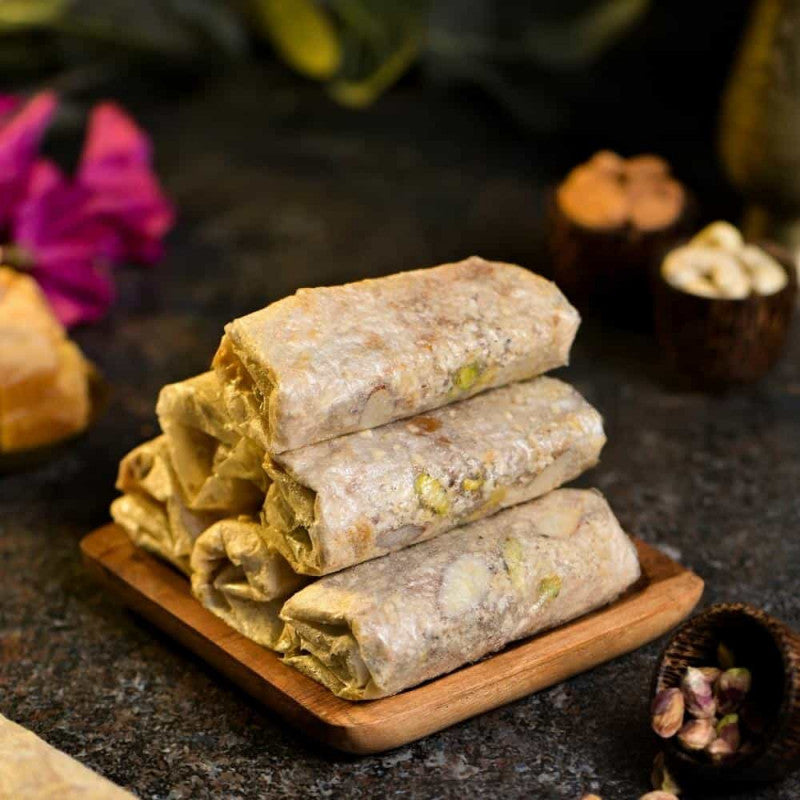 Dry Fruits Putharekulu / Pootharekulu / Paper Sweet