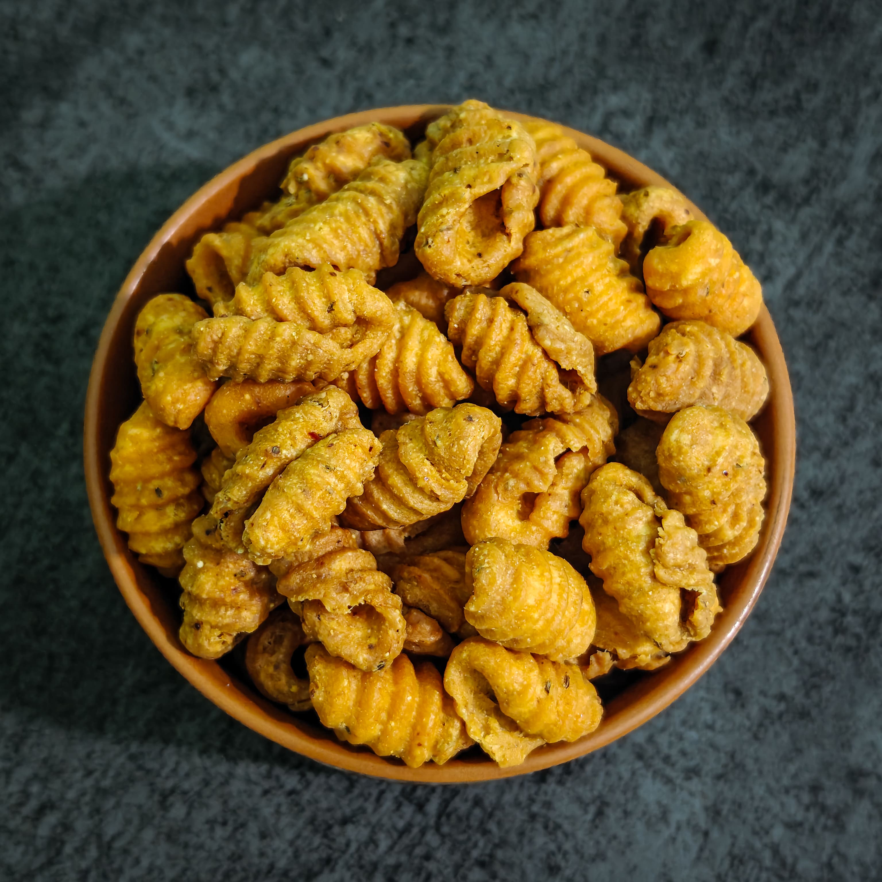 Kaaram gavvalu (wheat flour)