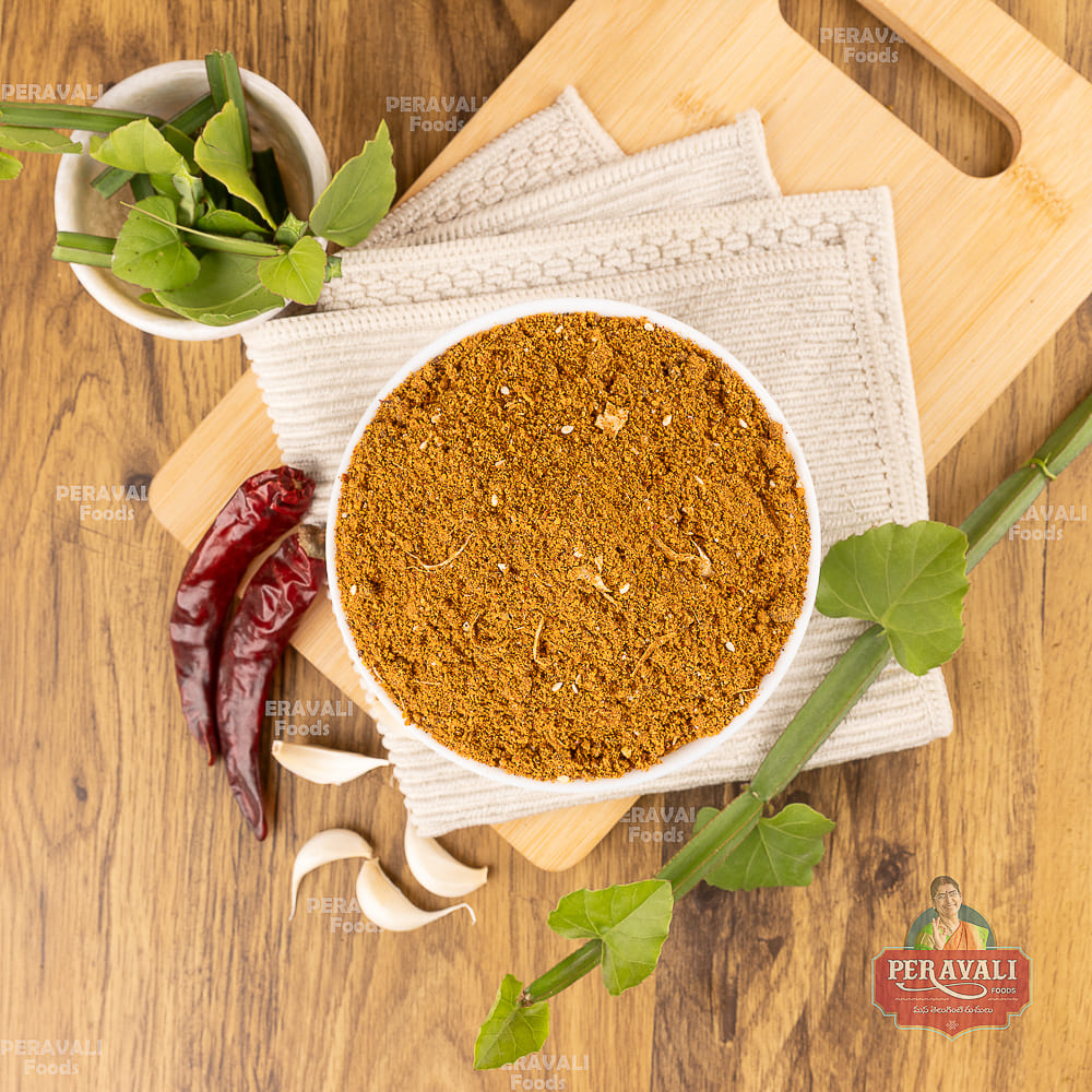 Nalleru Karam Podi – A Wild Andhra Classic, Tamed for Your Table