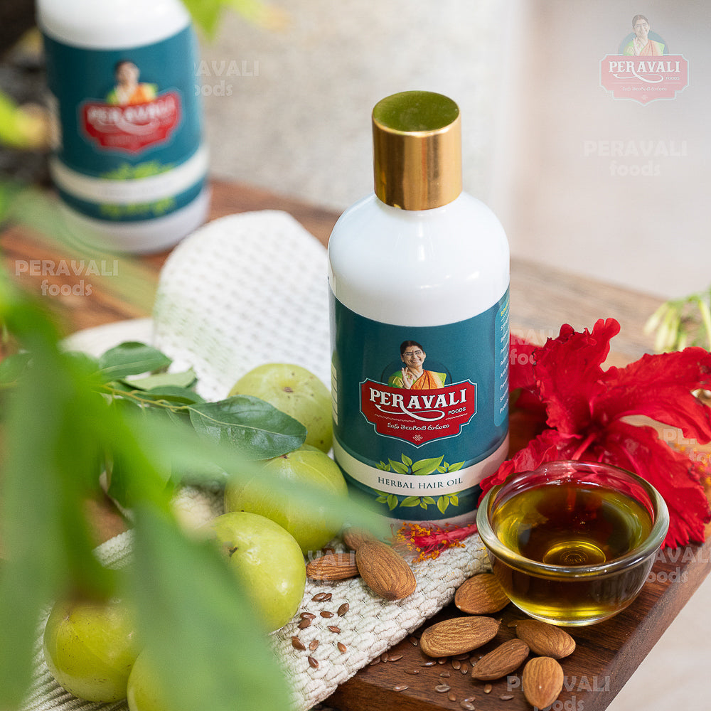 Handmade Herbal Hair Oil